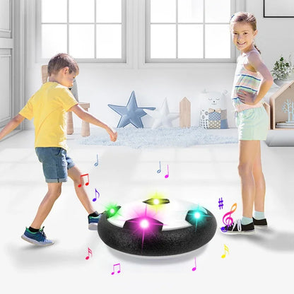 Indoor and Outdoor LED Hover Soccer Ball - Interactive Sports Toy for Kids.